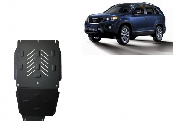 Unterfahrschutz für Getriebe und Differential aus  Kia Sorento