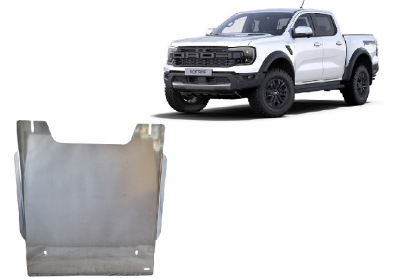 Aluminium Unterfahrschutz für Verteilergetriebe Ford Ranger Raptor