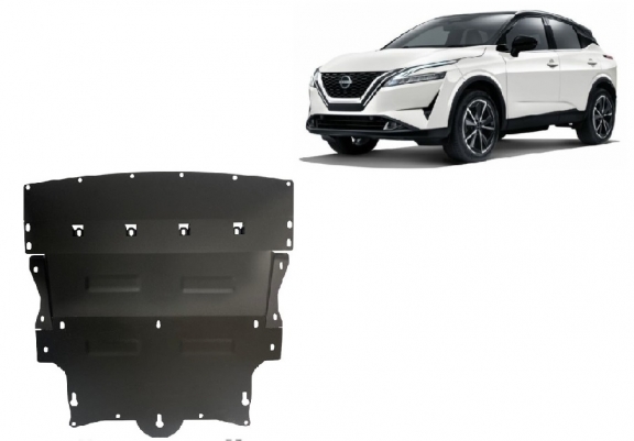 Unterfahrschutz für Motor der Marke Nissan Qashqai J12