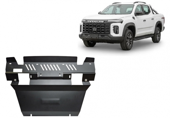 Unterfahrschutz für Motor und Kühler aus Stahl für Maxus T60 Max