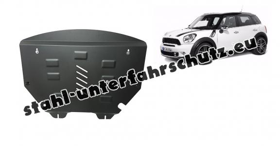 Unterfahrschutz für Motor und Getriebe aus Stahl für Mini Countryman R60