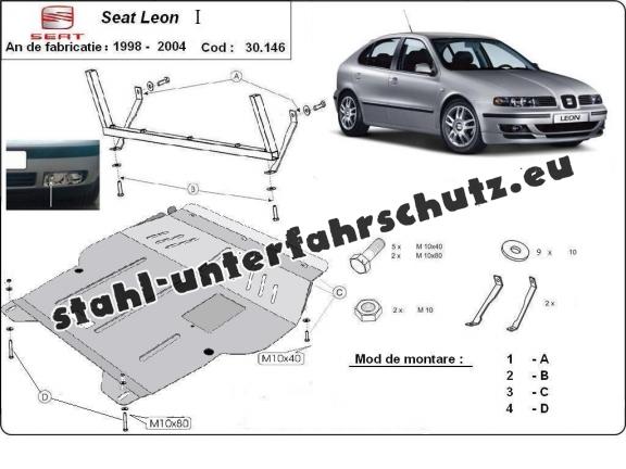 Unterfahrschutz für Motor der Marke Seat Leon Mk1