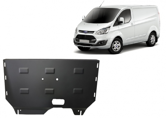 Unterfahrschutz für Motor und Getriebe aus Stahl für  Ford Transit Custom