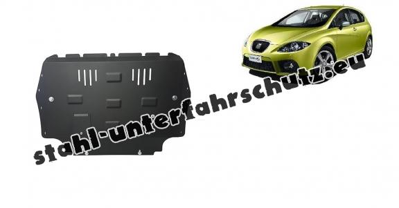 Unterfahrschutz für Motor und Getriebe aus Stahl für  Seat Leon Mk2