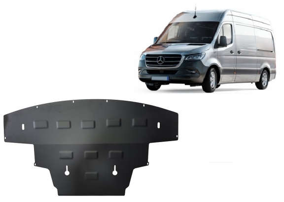 Unterfahrschutz für Motor der Marke Mercedes Sprinter-RWD