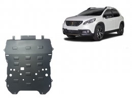 Unterfahrschutz für Motor und Getriebe aus Stahl für  Peugeot 3008