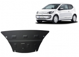 Unterfahrschutz für Motor und Getriebe aus Stahl für  VW Up