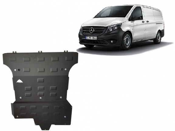 Unterfahrschutz für Motor der Marke Mercedes Vito W447, 2.2 D, 4x4