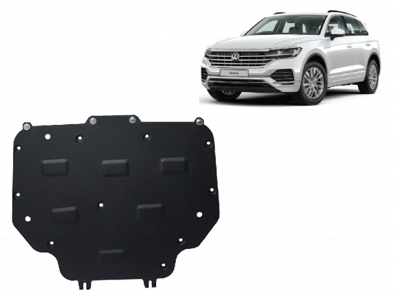 Stahl Getriebe Schutz für  VW Touareg