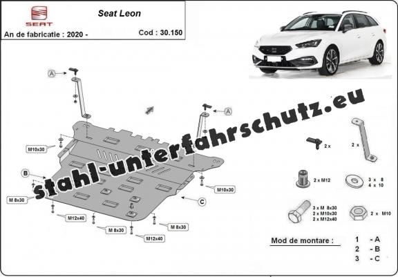 Unterfahrschutz für Motor der Marke Seat Leon Mk4