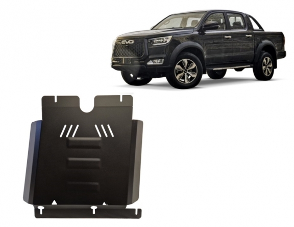 Stahl Getriebe Schutz für Evo Cross 4