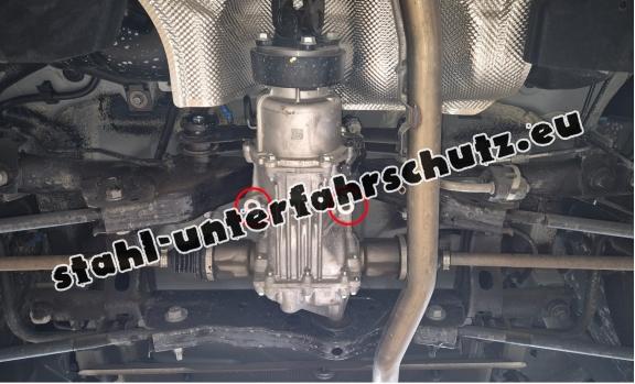 Aluminium Differentialschutz für Dacia Duster 4x4