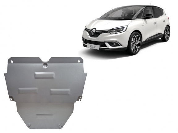 Aluminium Unterfahrschutz für Motor der Marke Renault Scenic IV