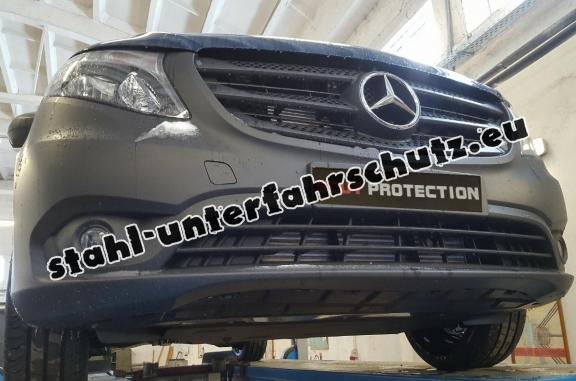 Aluminium Unterfahrschutz für Motor der Marke Mercedes Viano W447