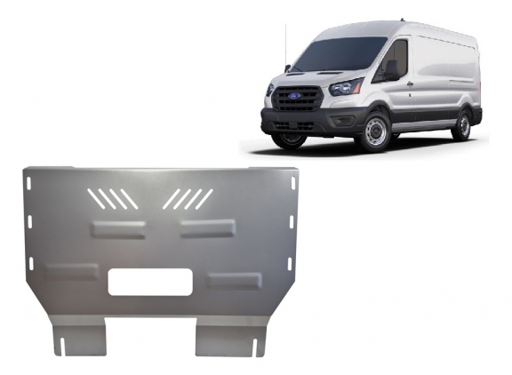 Aluminium Unterfahrschutz für Motor der Marke  Ford Transit V363 4x4