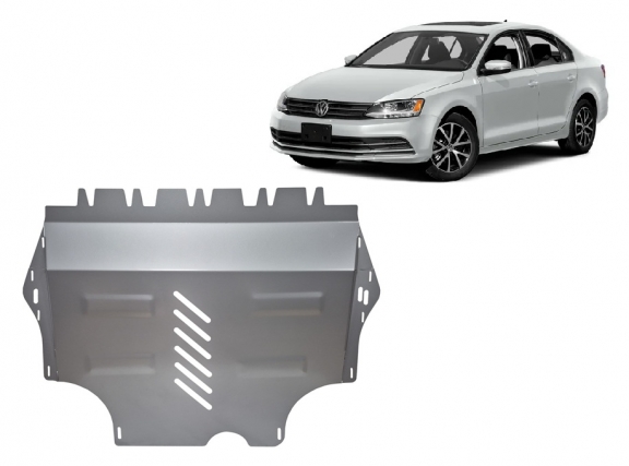 Aluminium Unterfahrschutz für Motor und Getriebe für den VW Jetta