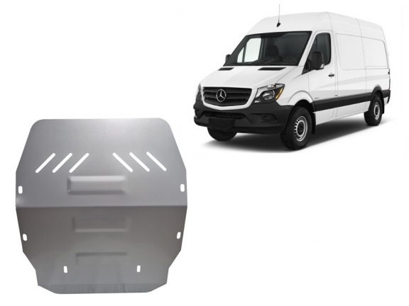 Aluminium Unterfahrschutz für Motor und Getriebe für Mercedes Sprinter