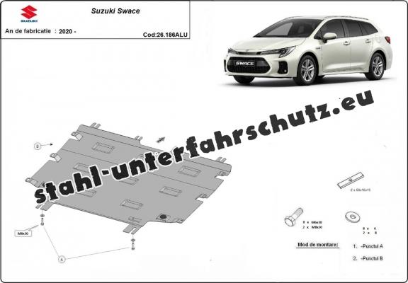 Aluminium Unterfahrschutz für Motor der Marke Suzuki Swace