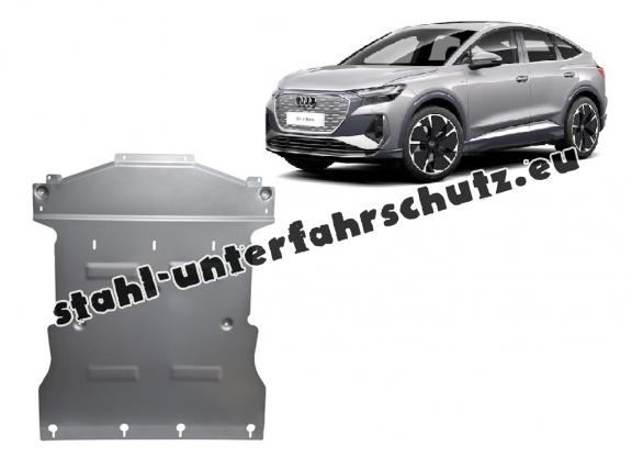 Aluminium Unterfahrschutz für Motor und Getriebe für den Audi Q 4 e-tron