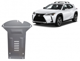 Aluminium-Katalysatorschutz / Kat-Schloss für Lexus UX