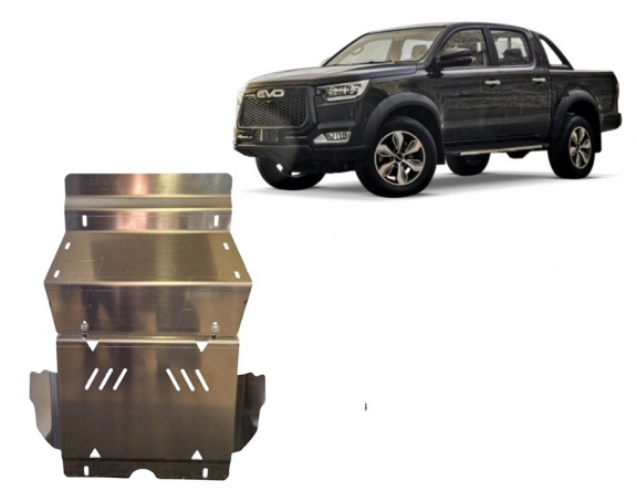 Aluminium Unterfahrschutz Evo Cross 4 