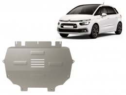 Aluminium  Unterfahrschutz Citroen Grand C4 SpaceTourer 