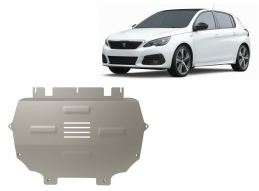 Aluminium  Unterfahrschutz Peugeot 308 