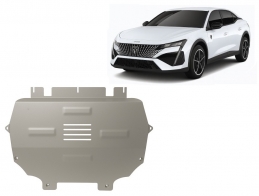 Aluminium  Unterfahrschutz Peugeot 408 