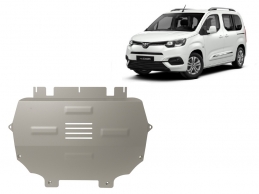 Aluminium  Unterfahrschutz Toyota Proace City Verso