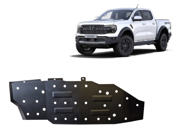 Stahlschutz für Treibstofftank der Marke Ford Ranger Raptor