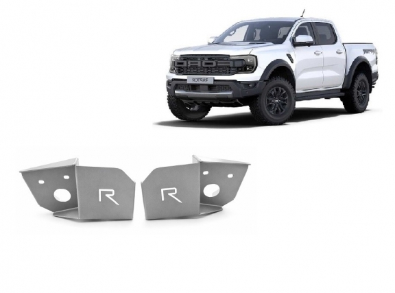 Aluminium Schutzblech für Hinterachslenker-Sensor Ford Ranger Raptor