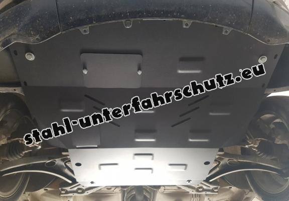 Unterfahrschutz für Motor und Getriebe aus Stahl für  Smart ForFour Benzin