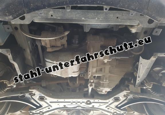 Unterfahrschutz für Motor und Getriebe aus Stahl für  Smart ForFour Benzin