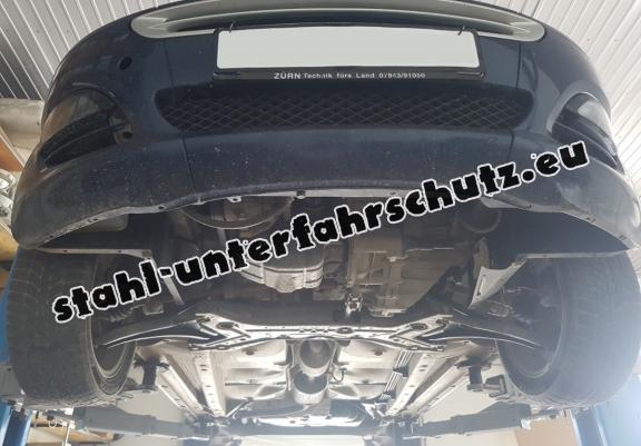 Unterfahrschutz für Motor und Getriebe aus Stahl für  Smart ForFour Benzin