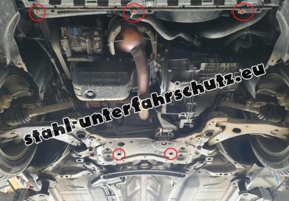 Unterfahrschutz für Motor der Marke Ford Focus 2