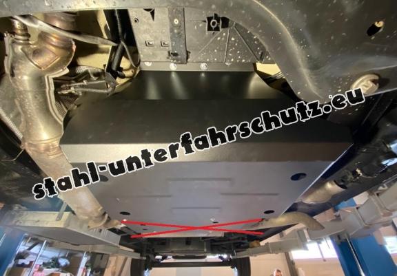 Stahlschutz für Treibstofftank der Marke Fiat Ducato
