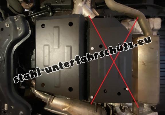 Stahlschutz für Treibstofftank der Marke Fiat Ducato