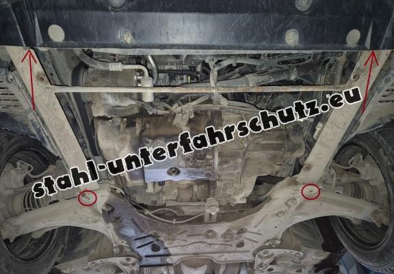 Unterfahrschutz für Motor der Marke Renault Espace 4