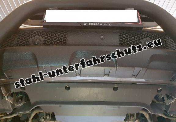 Kühlerschutz für unten aus Stahl Mercedes X-Class W470