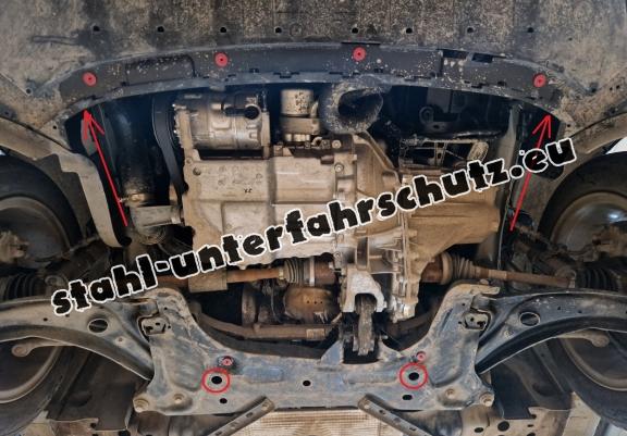 Unterfahrschutz für Motor der Marke Ford Tourneo Courier