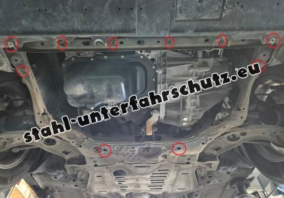 Unterfahrschutz für Motor der Marke Mazda 2