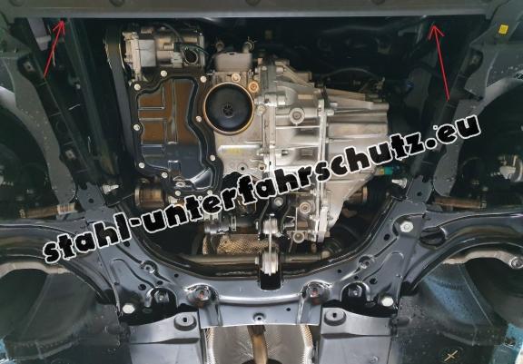 Unterfahrschutz für Motor der Marke Mitsubishi Colt
