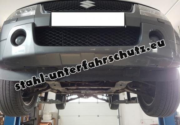 Aluminium Unterfahrschutz für Getriebe und Verteilergetriebe für den Suzuki Grand Vitara 2