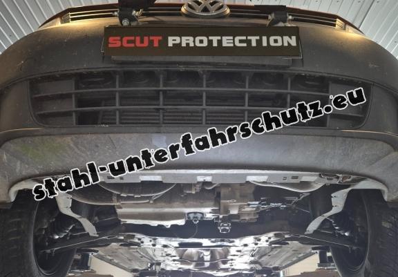 Aluminium Unterfahrschutz für Motor und Getriebe für den VW Caddy
