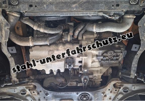 Aluminium Unterfahrschutz für Motor und Getriebe für den VW Caddy