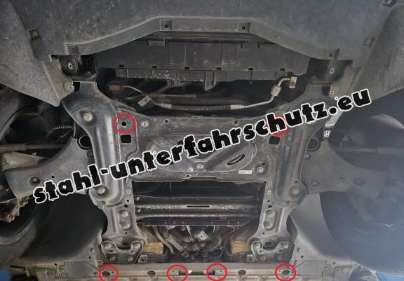 Unterfahrschutz für Motor der Marke Skoda Enyaq