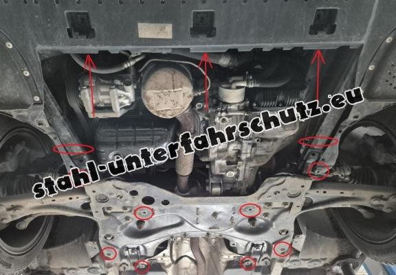 Unterfahrschutz für Motor der Marke Citroen DS4 II