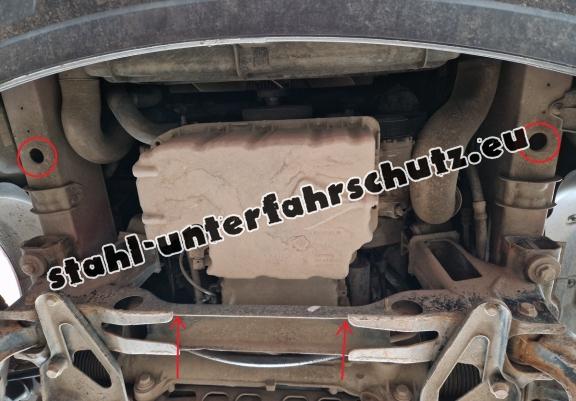 Aluminium Unterfahrschutz für Motor und Getriebe für Mercedes Sprinter