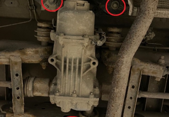 Aluminium Differentialschutz für  Dacia Duster 4x4