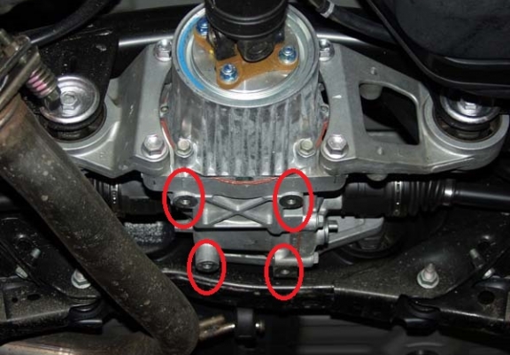 Aluminium Differentialschutz für Toyota Rav4